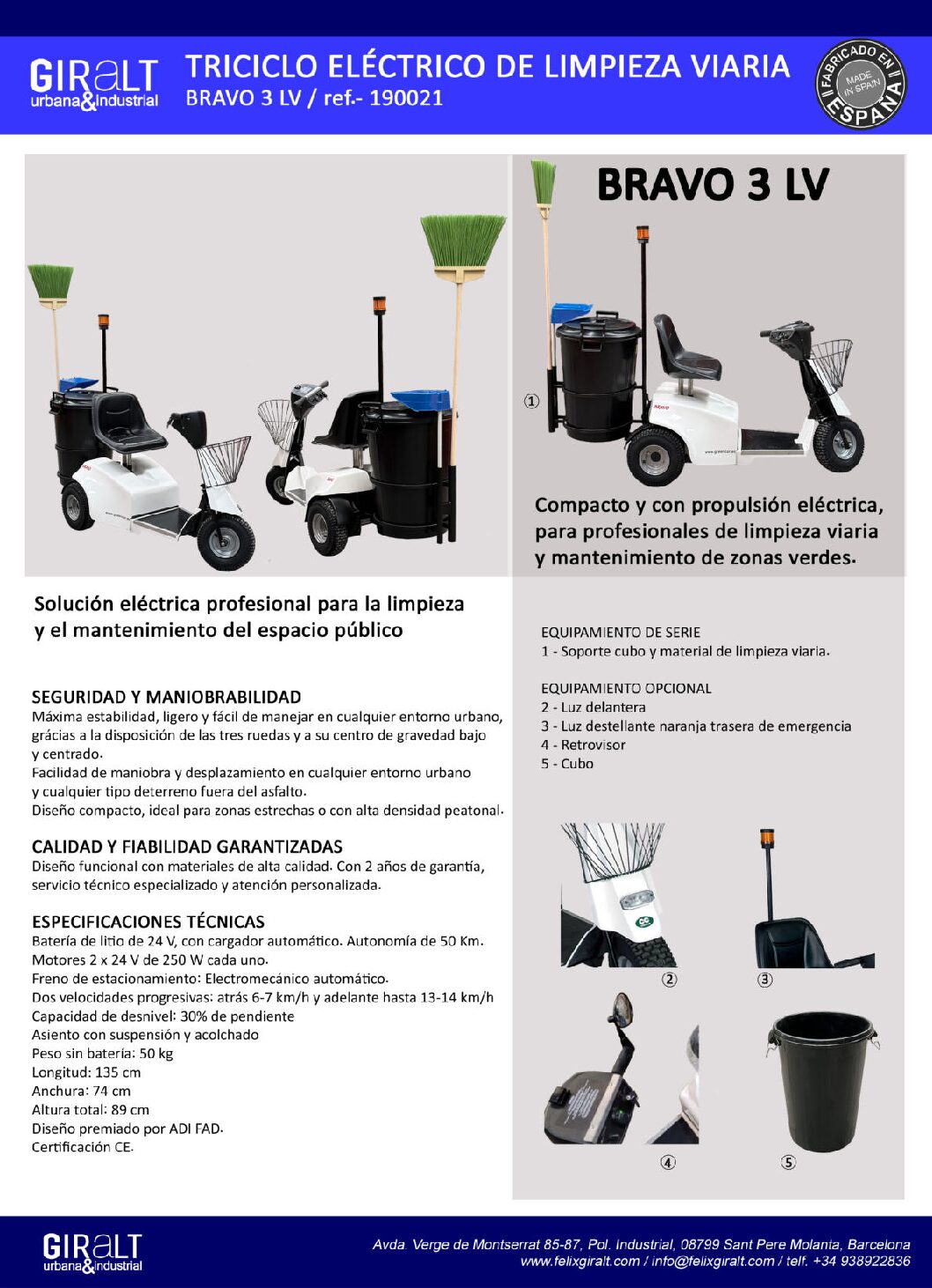 catalogo pinzas giralt urbana