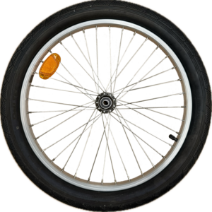 RUEDA NEUMÁTICA COMPLETA PARA CARRO BARRENDERO